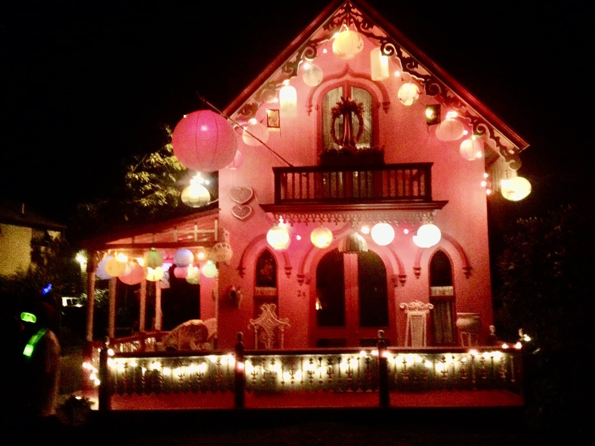 Grand Illumination Night in Trinity Park on Martha's Vineyard