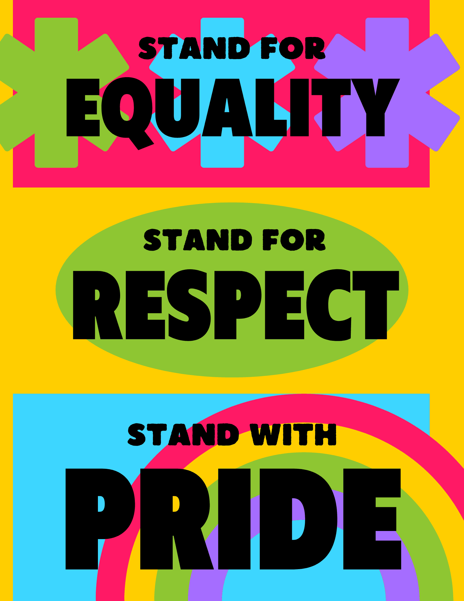 Pride weekend poster Martha's Vineyard